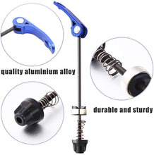 Road MTB Front Rear Quick Release Skewers 145 180 Pair