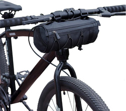 2.5L Waterproof Bike Handlebar Bag With Zipper And Shoulder Strap