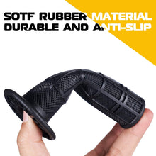 7/8 Inch ATV Handlebar Grips, Soft Rubber, Universal Fit Quad