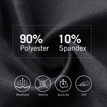 Baleaf 3D Padded Mens Bike Shorts Moisture Wicking Polyester Spandex