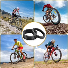 Carbon Fiber Headset Spacers 11 Pcs 1-1/8 Inch Matte Finish 6 Sizes