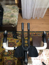 Carbon Fiber Aero Bars 340mm Clip On Bullhorn Road Bike 3K Glossy