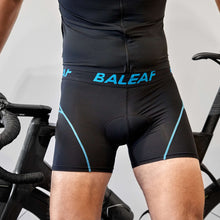 Baleaf 3D Padded Mens Bike Shorts Moisture Wicking Polyester Spandex